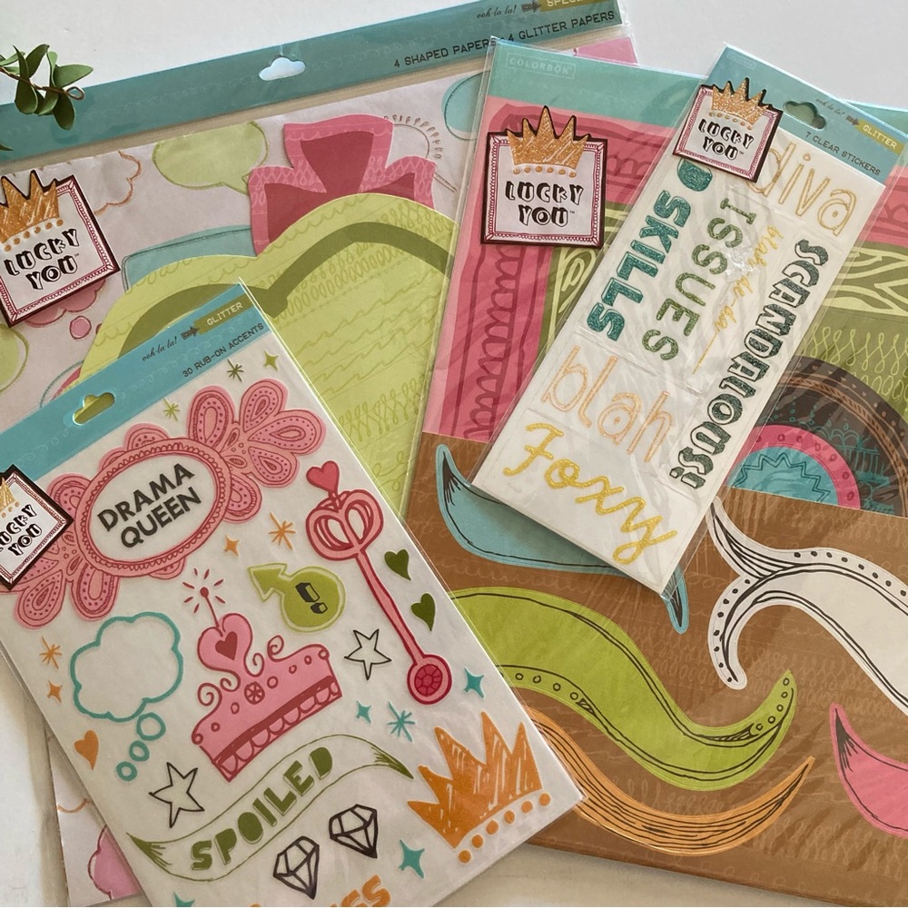 COLORBÖK • “Lucky You” Scrapbook Kit Bundle